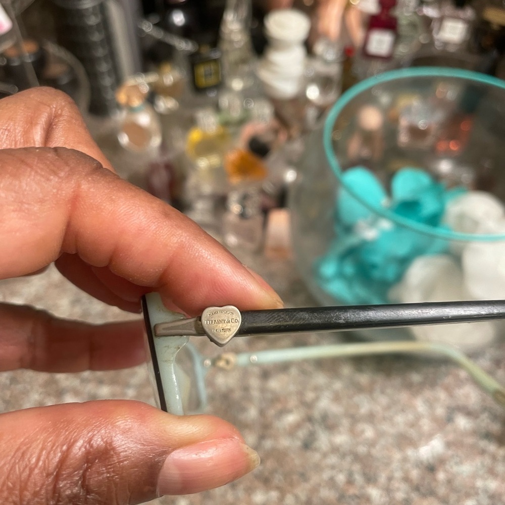 Tiffany & Co. Eyeglasses  with Silver Heart Emblem NEED THESE GONE! - Picture 3 of 8